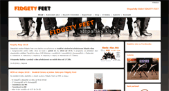 Desktop Screenshot of fidgetyfeet.strezina.cz